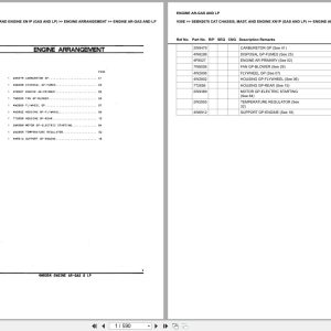 Caterpillar Forklift V50E Europe Parts Catalog (1)