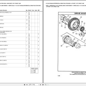 Caterpillar Forklift V60D Chassis Mast Engine Europe Parts Catalog HEBN2530-01 Caterpillar Forklift V60D Chassis Mast Engine Europe Parts Catalog Hebn2530 01 (2)