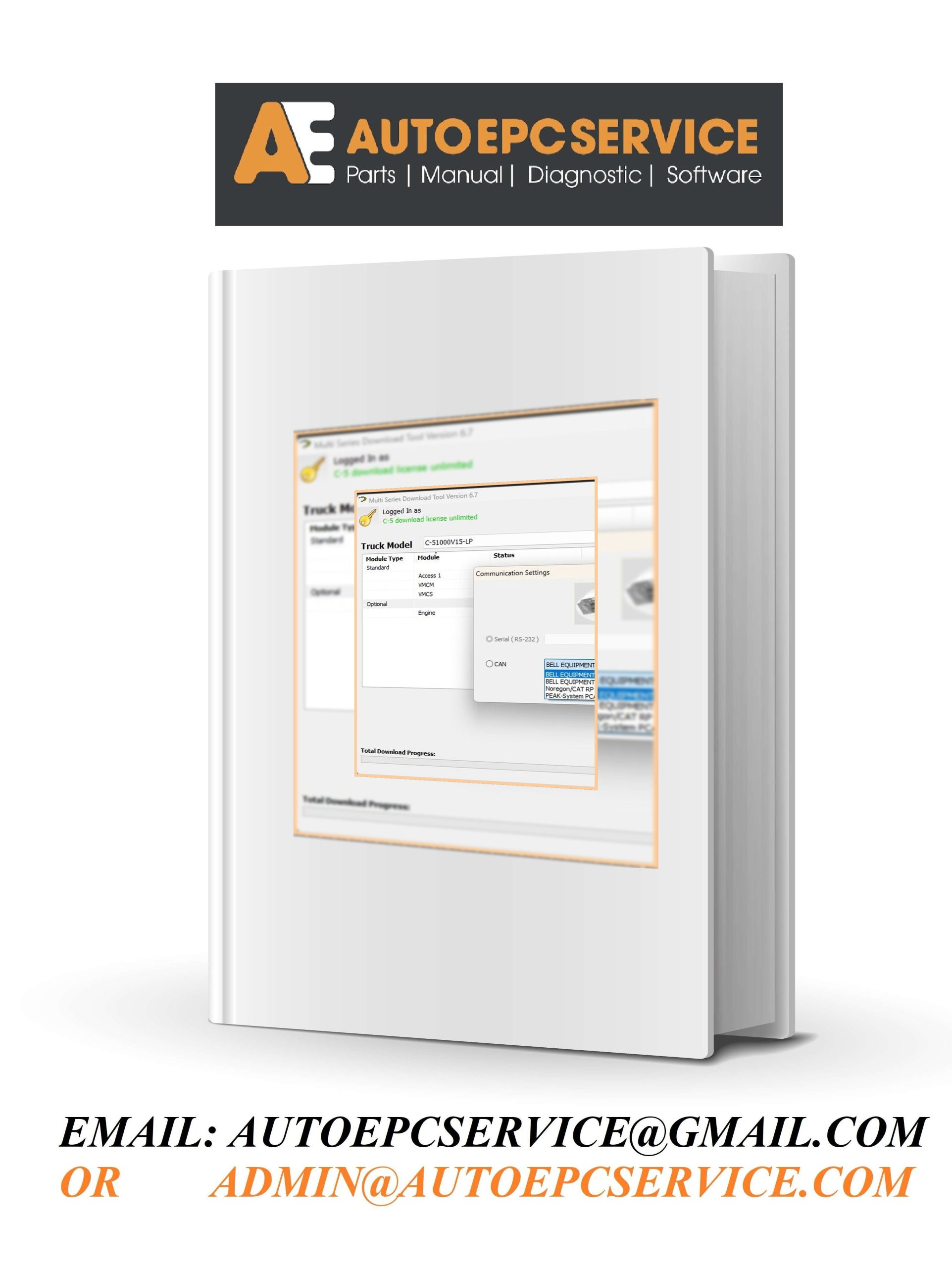 Crown Multi Series Download Tool 6.7 Remote Installation Cover