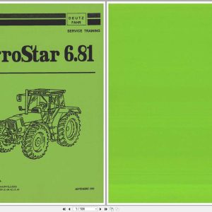 Deutz Fahr Tractor AgroStar 6.81 Service Training (1)