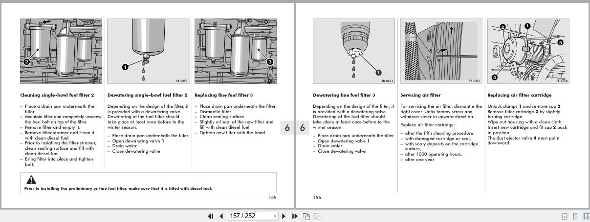 Deutz Fahr Tractor Agrotron 160 175 200 Operators Manual (2)