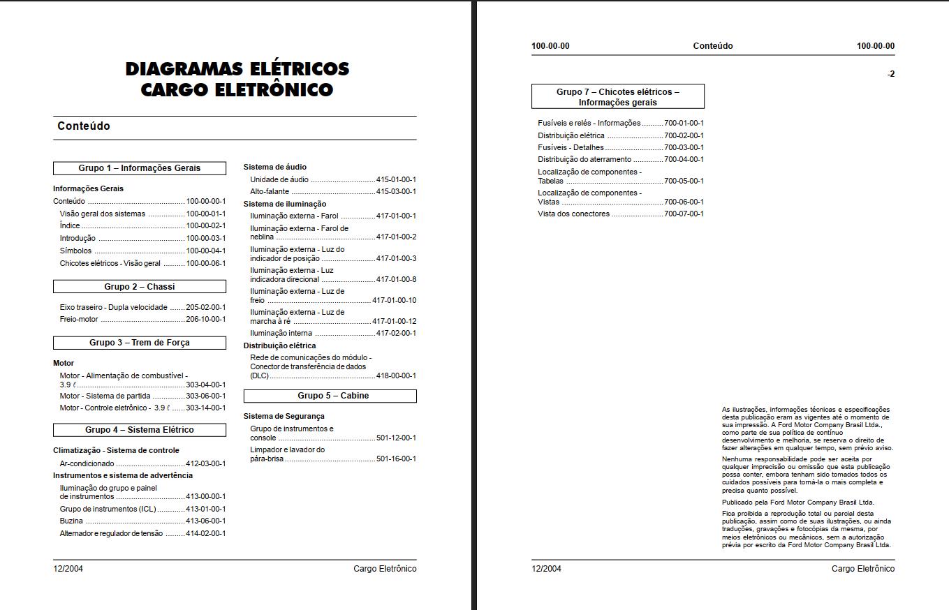 Ford Cargo 2004 Electrical Diagrams PT (1)