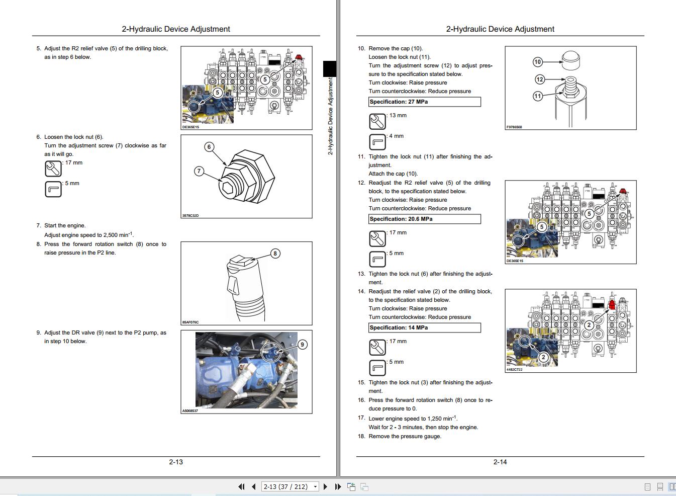Furukawa Crawler Drill HCR1200ED HCR1500ED Service Manual (2)