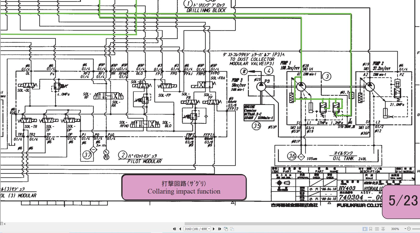 Furukawa Crawler Drill HCR1200ED HCR1500ED Service Manual (6)