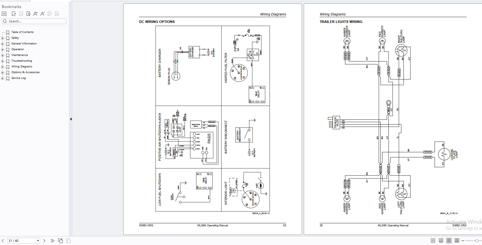 GENERAC Operatos Parts Manual Electrical Diagram PDF 954MB (2)