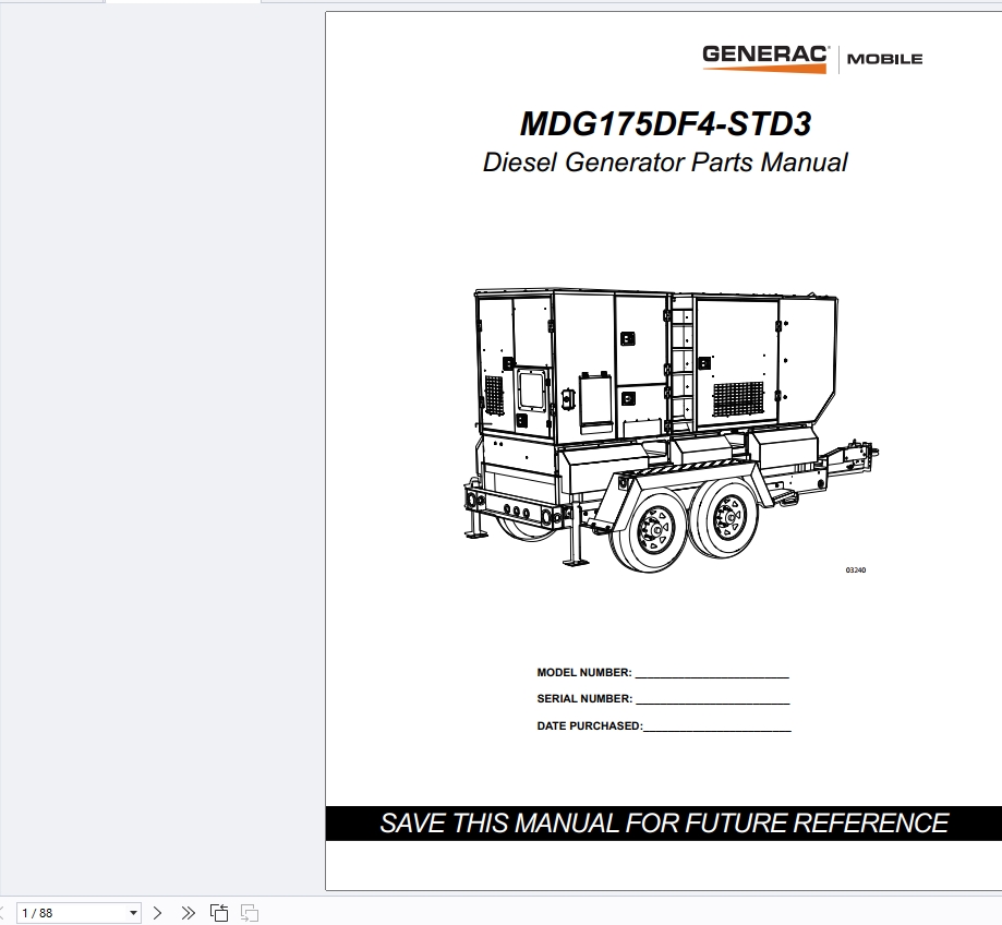 GENERAC Operatos Parts Manual Electrical Diagram PDF 954MB (4)