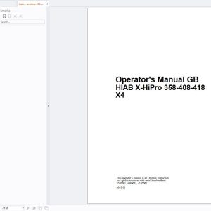 HIAB Crane X HiPro 358 408 418 X4 Operators Manual 2018 (1)
