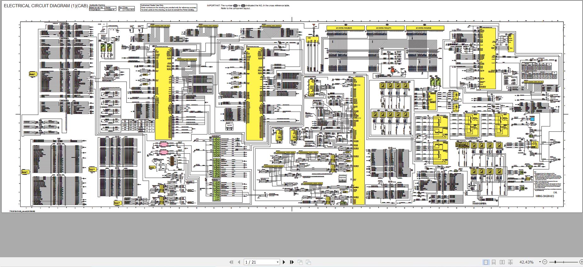 Hitachi Mining Excavator EX5600 7P Cummins FCO Technical Manual Troubleshooting 20250625 4