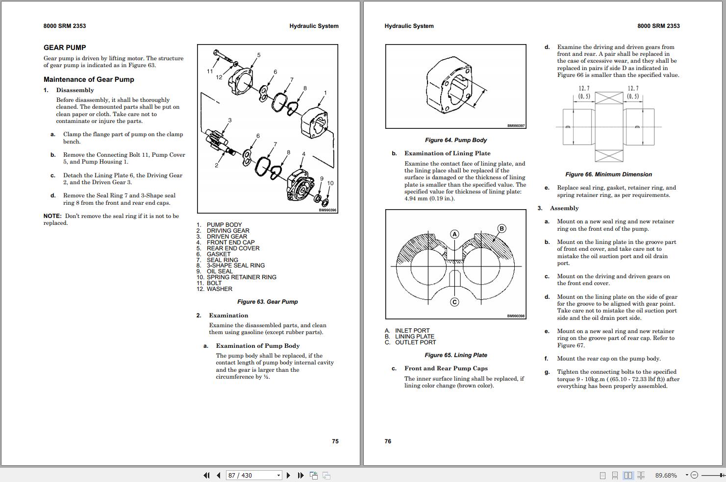 Hyster Forklift J1.5UT to J3.5UT (A3C4) Service Manual 4275367 2025 (2)