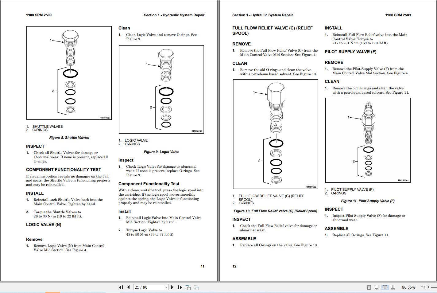 Hyster Forklift J10XD6 to J18XD9 (A924) Service Manual 2025 (3)