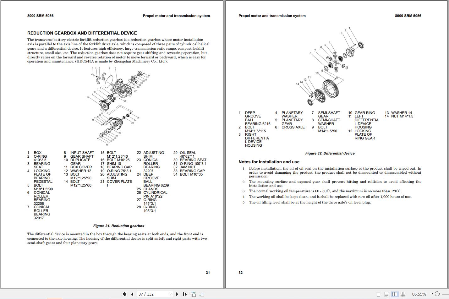 Hyster J4.0XTLG J4.5XTLG J5.0XTLG J5.0XTLGS6 Europe (A2A7) Service Manual 2024 (3)