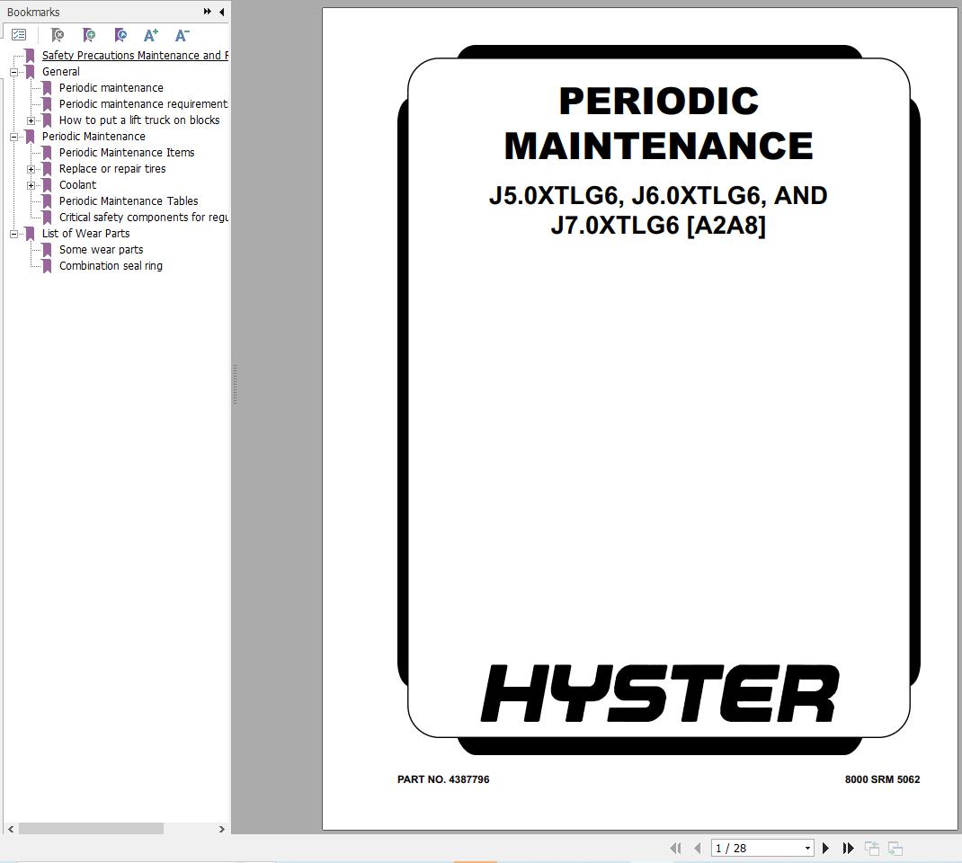 Hyster J5.0XTLG6 J6.0XTLG6 J7.0XTLG6 Europe (A2A8) Service Manual 2024 (2)