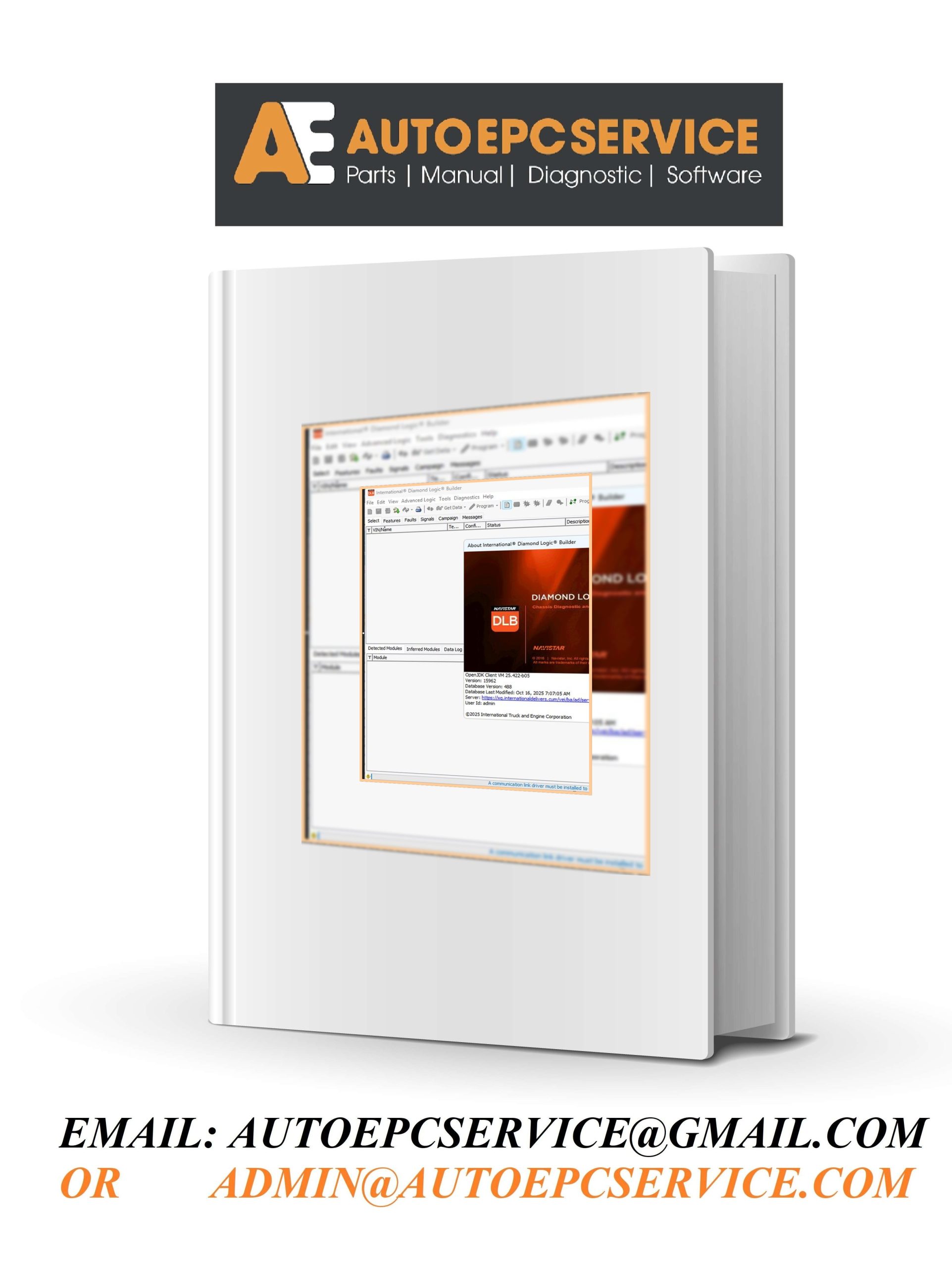 International Navistar DLB 10.2025 Remote Installation Cover