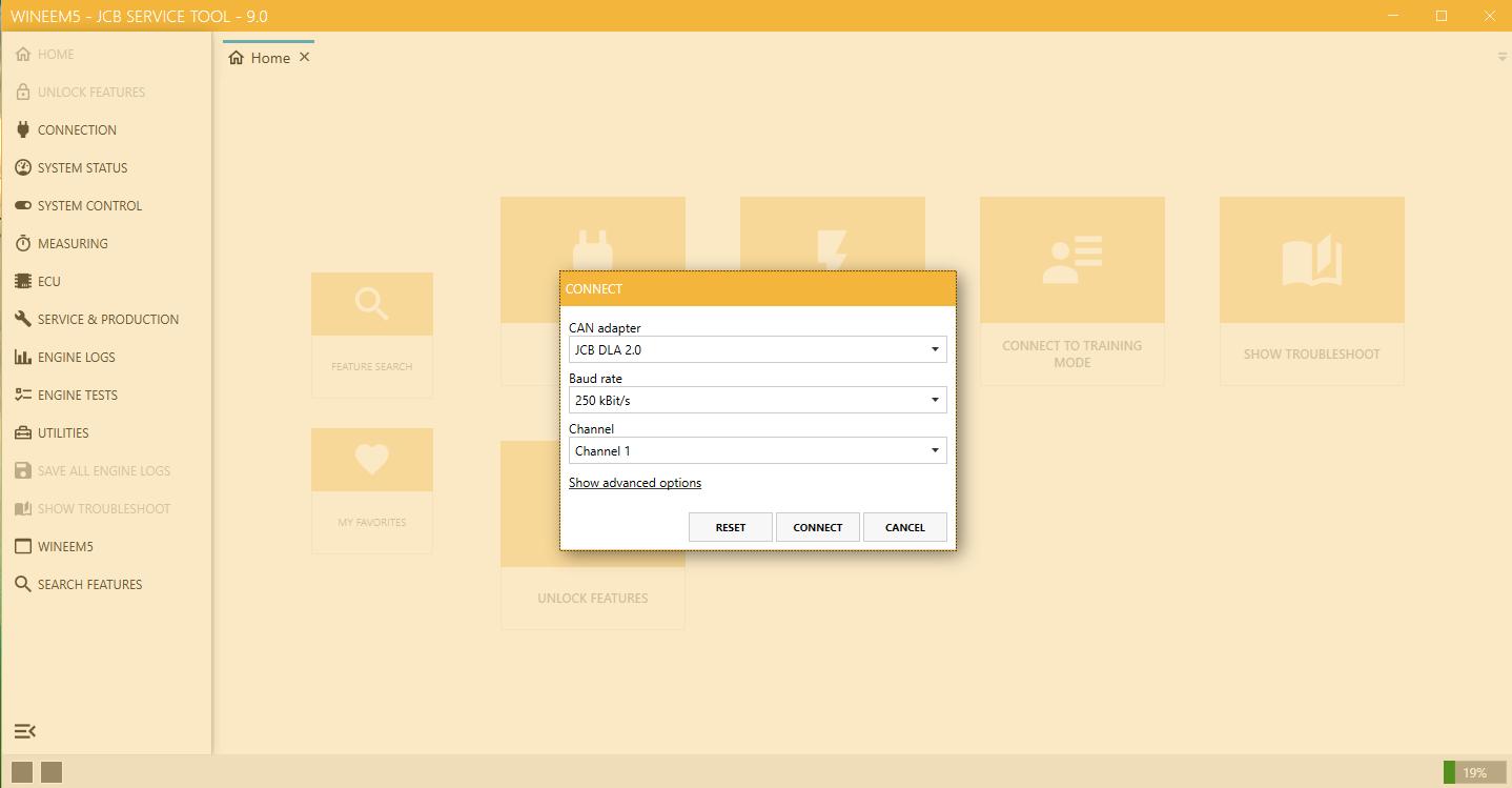 JCB WINEEM5 SERVICE TOOL 9.0 Remote Installation 3