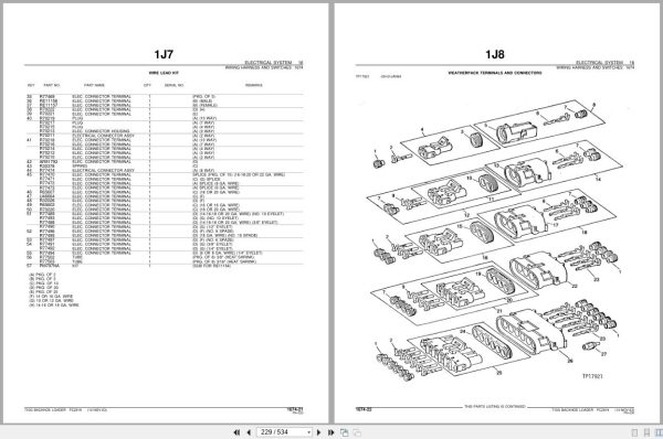 John Deere Backhoe Loader 710G Parts Catalog Pc2819 2004 (2)