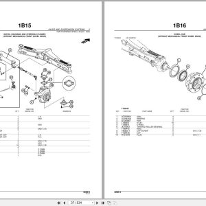 John Deere Backhoe Loader 710G Parts Catalog Pc2819 2004 (3)