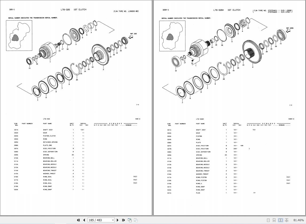 Kawasaki Wheel Loader 90ZV 2 Parts Catalog AAAP09111 8 (2)