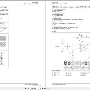 Kubota Engine V3800 CR TE5 V3800 CR TE5BG Diagnostic Manual 9Y310 00126 (3)