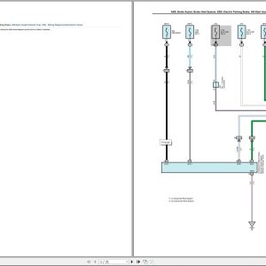 Lexus NX 450h+ 2024 L4 2.5L (A25A FXS) Plugin Hybrid Electrical Schematic (1)