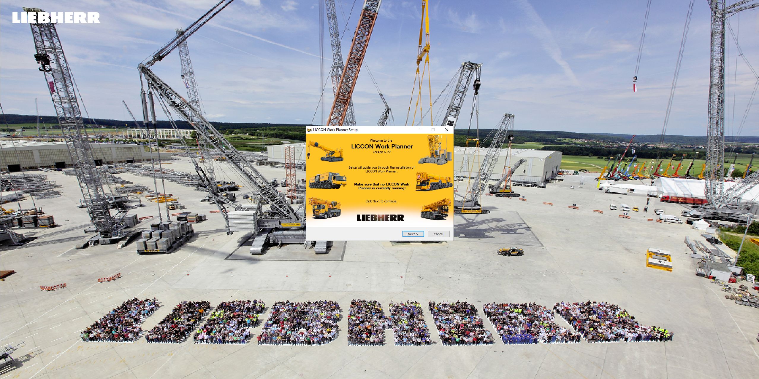 Liebherr LICCON Universal Work Planner V6.27 10.2025 Only Application 1