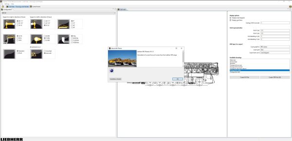 Liebherr MK Planner V4.1.0 08.2024 Only Application Calculation of Corner 2
