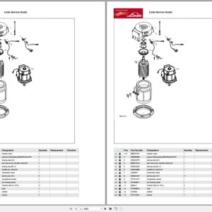 Linde Order Picker V 5214 Parts Catalog (1)