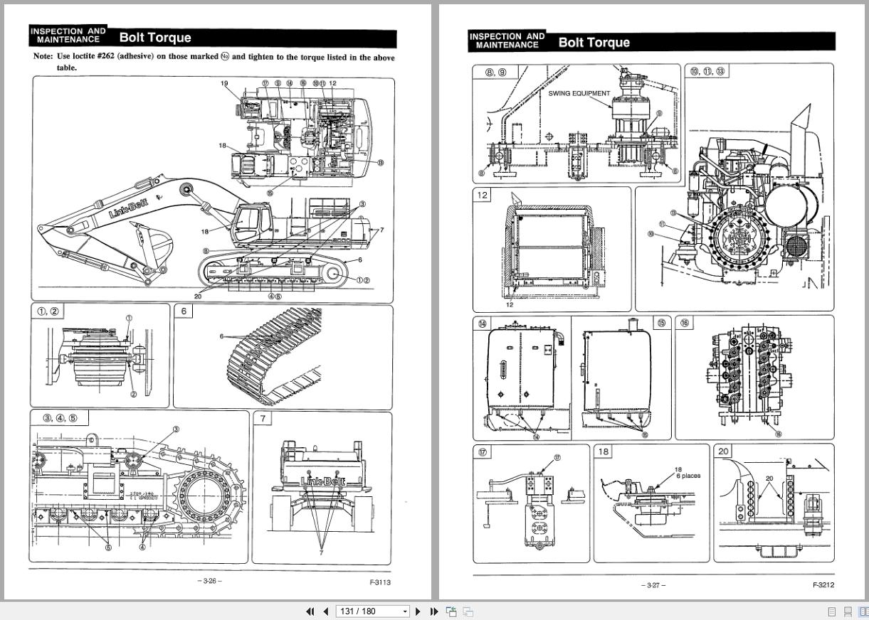 Link Belt Excavator 8000Q Operator Manual (2)