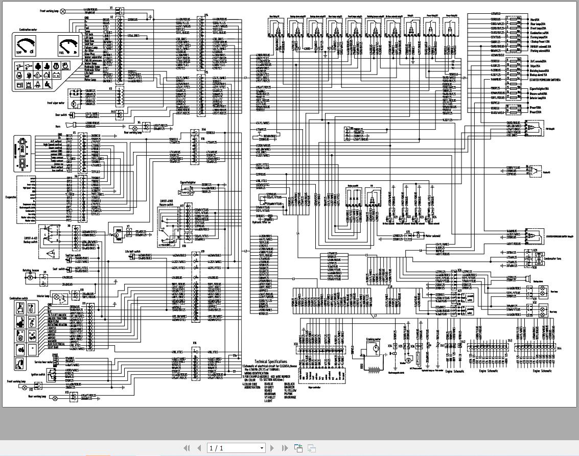 Liugong Loader CLG365A Diagrams and Parts Operation Manual (4)