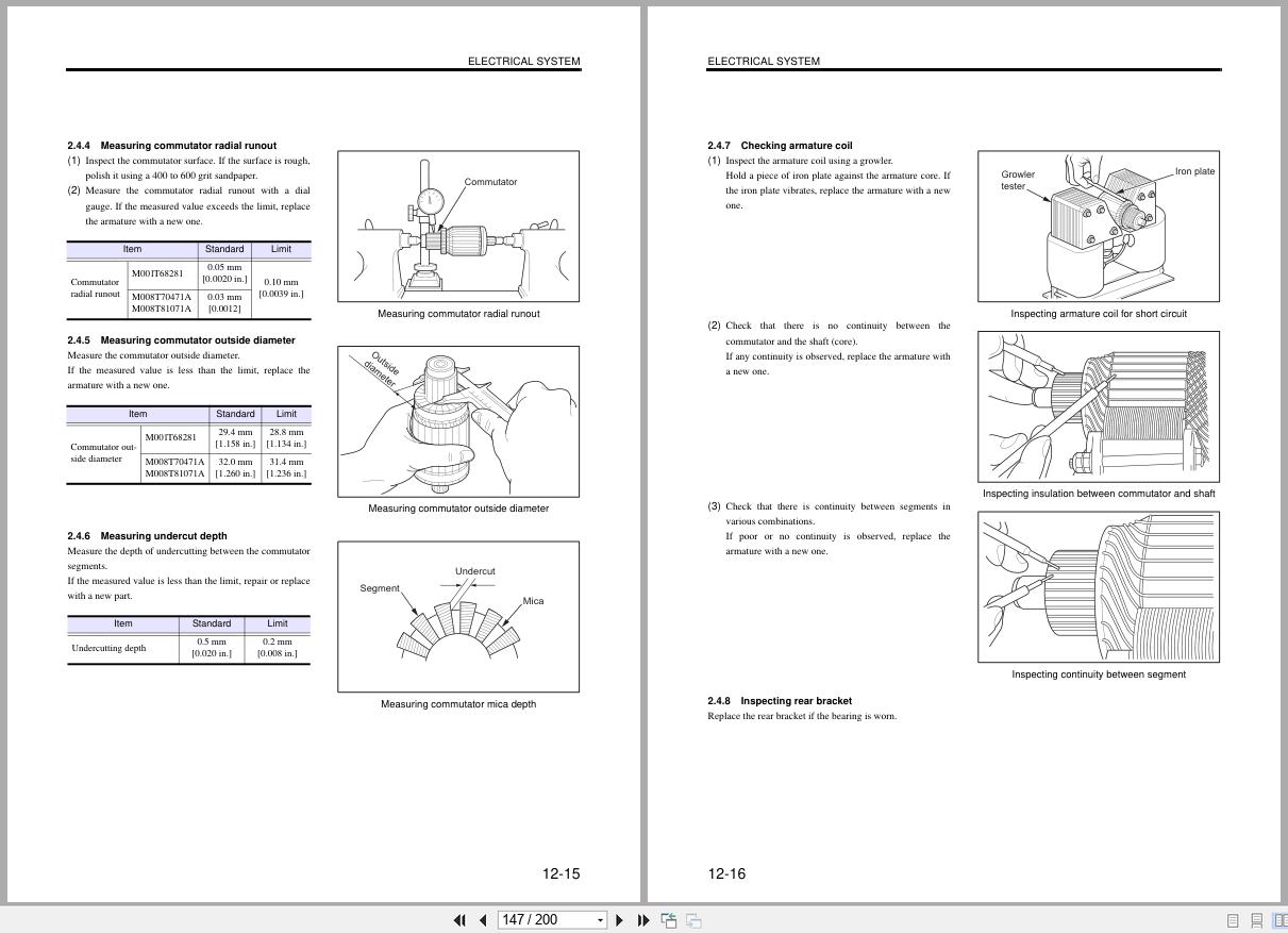 Mitsubishi Engine SL Series S3L to S4L2 T Service Manual 99619 12150 2007 (3)