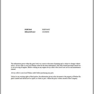 Perkins Engine 2806A E18TAG3 Parts Manual JGDF3040Y 2010 (1)