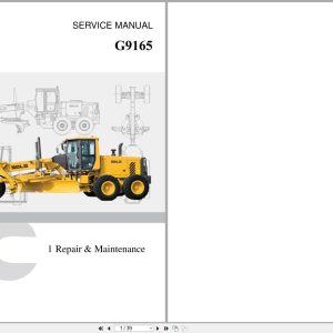 SDLG Motor Grader G9165 Service Manual (1)