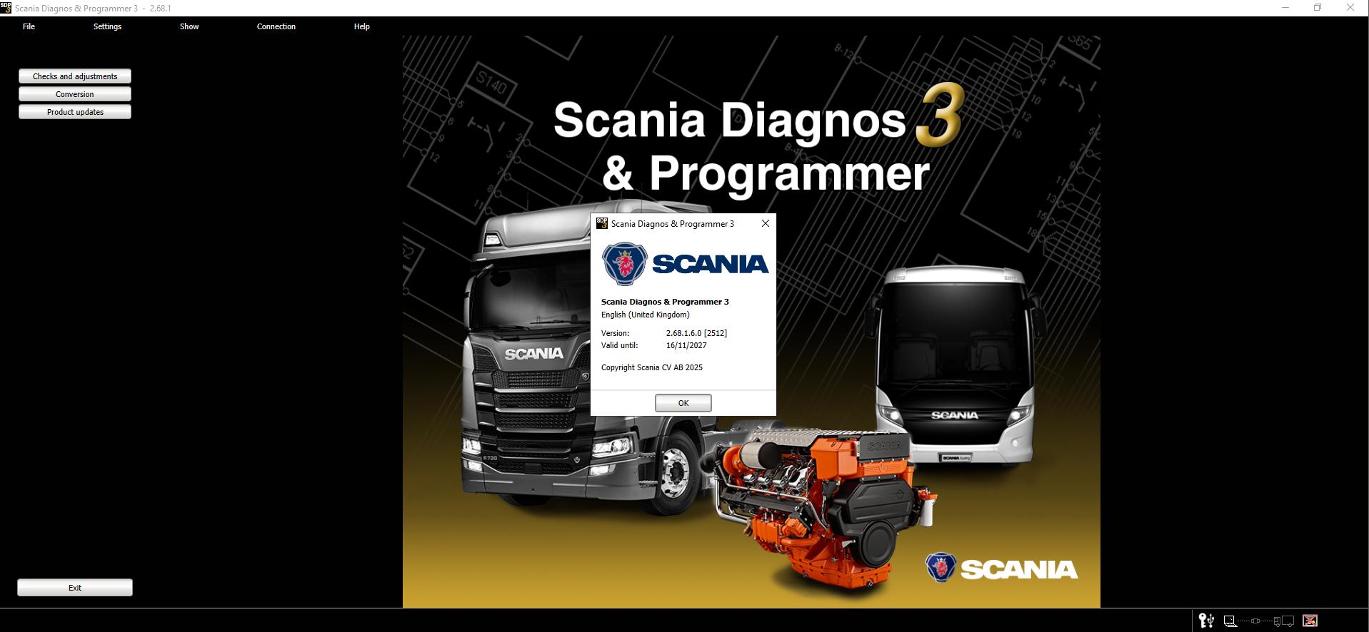 Scania SDP3 2.68.1.6 2025 Diagnostic Program Solution