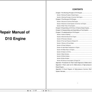 Sinotruk Howo Engine D10 Repair Manual (1)