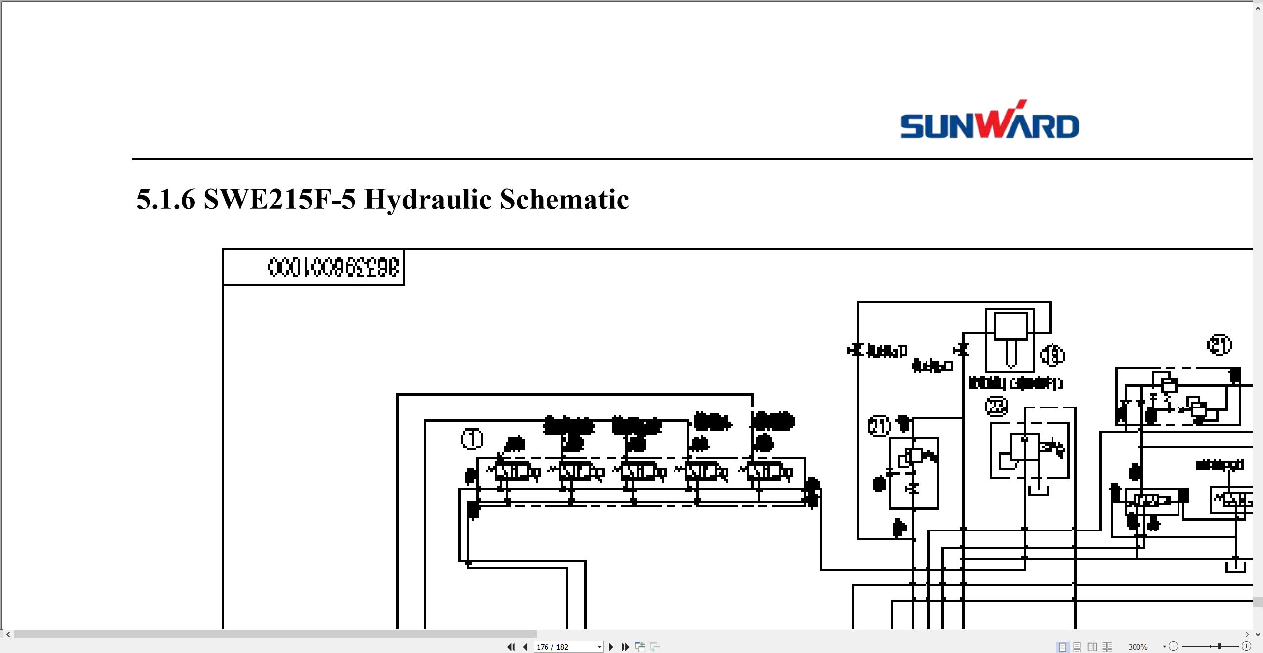 Sunward Excavator SWE215F Operation Maintenance Manual 2020 (4)