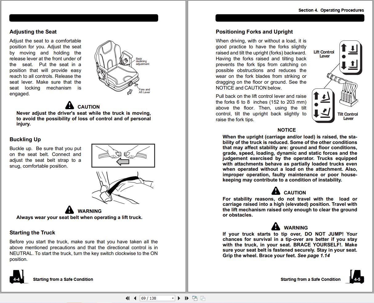 Taylor Forklift GT 80 to GT 180 Operator Manual (2)