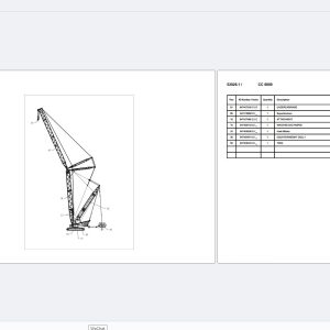 Terex Demag Crawler Crane CC 6800 SN 52026.1 Spare Parts Catalog (1)