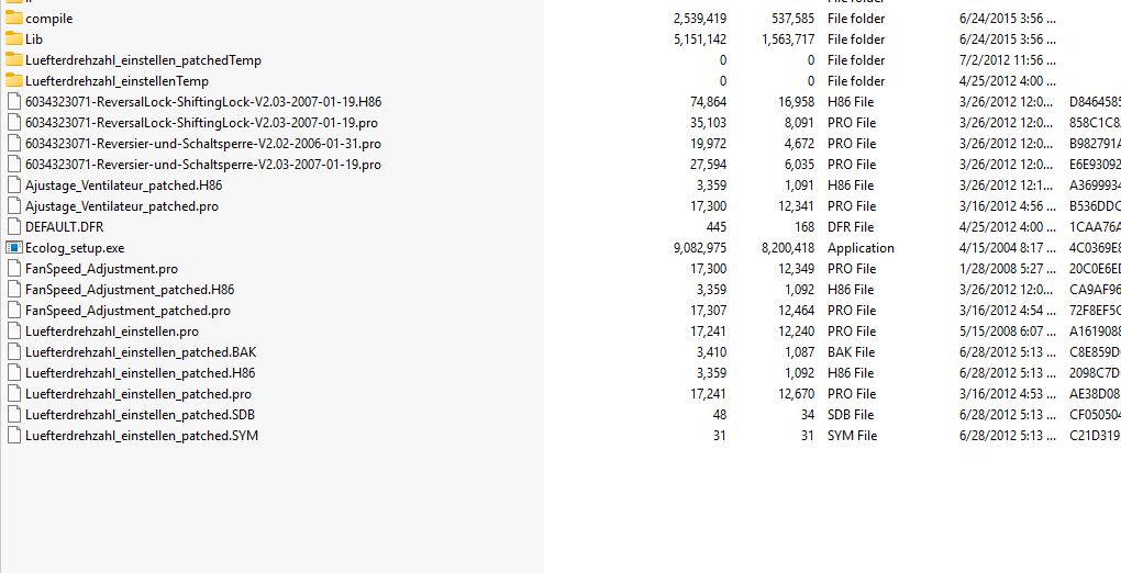 Terex Ecolog 100 Plus 2.1 Program 1