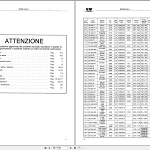 VM Motori Engine HR H Series HR494H to HR392SHR Workshop Manual IT (2)