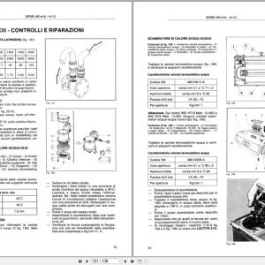VM Motori Engine HR H Series HR494H to HR392SHR Workshop Manual IT (3)
