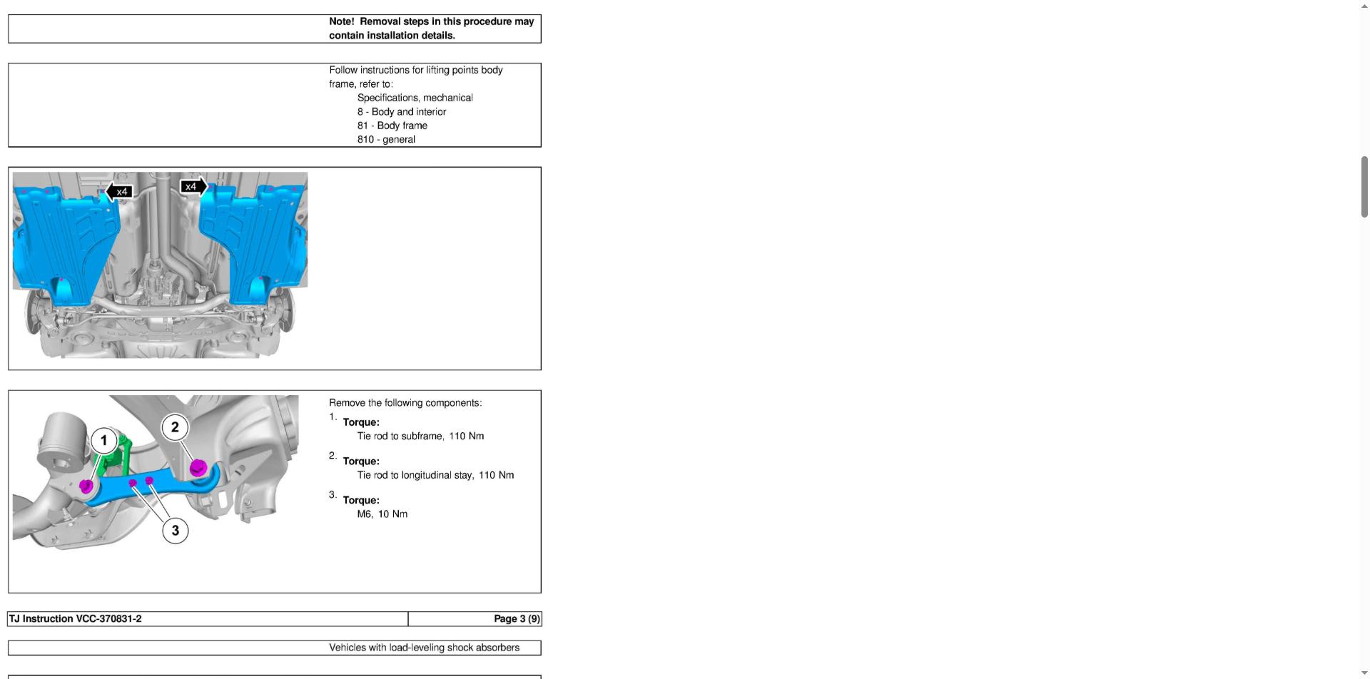 Volvo S80 AWD L6 3.0L Turbo 2013 VIN 90 B6304T4 Parts Repair Diagnosis Manual (3)