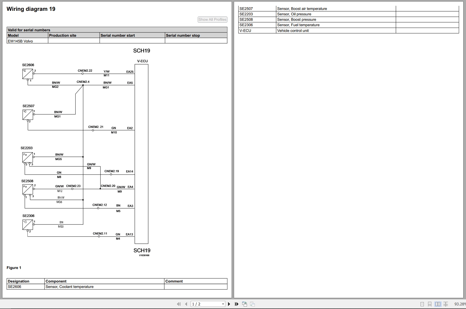 Volvo Wheeled Excavator EW145B Hydraulic And Electrical Schematic 09 (1)