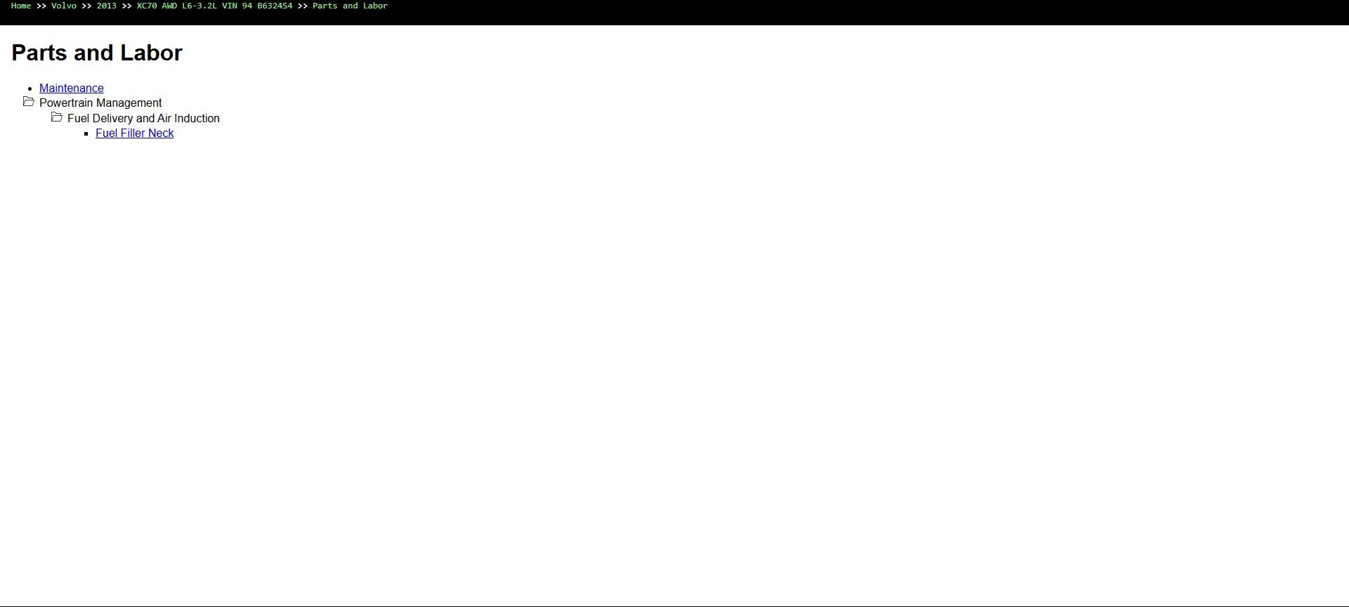 Volvo XC70 AWD L6 3.2L 2013 VIN 94 B6324S4 Parts Repair Diagnosis Manual (2)