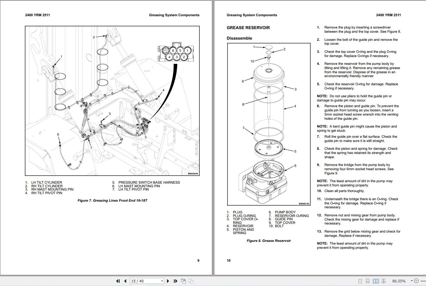 Yale ERP10EF ERP12EF ERP13EF ERP16EF ERP16EF 12 ERP18EF 9 (A994) Service Manual 2025 (4)
