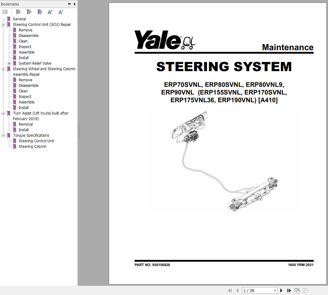 Yale ERP70SVNLSVNL9 ERP80VNVN9VNL6VNL9SVNL ERP90VNVNL A410 Service Manual 2024 (1)