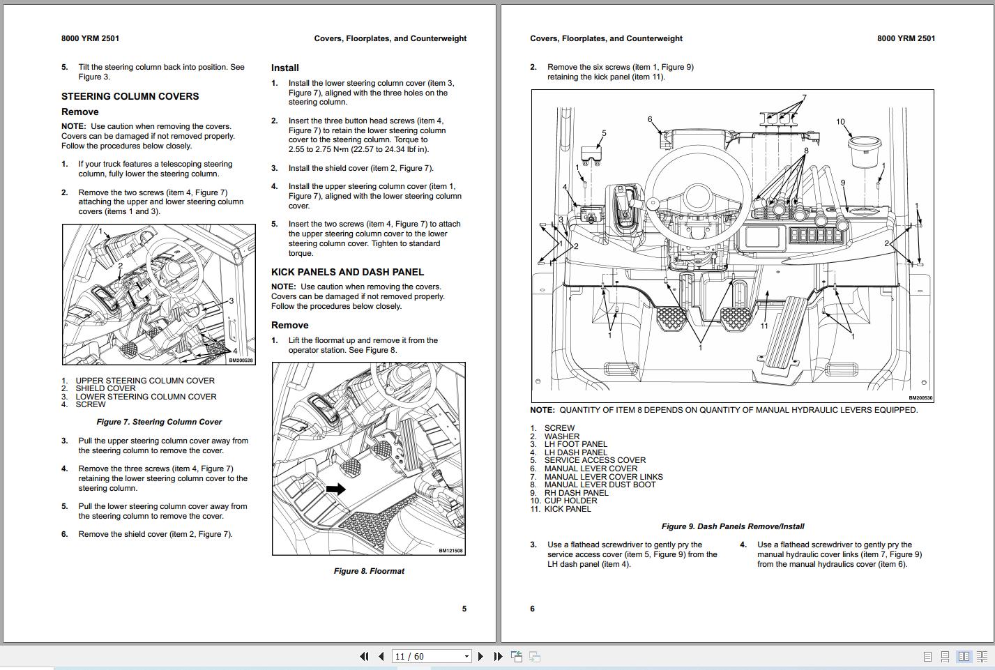 Yale Forklift GLP40N to GTP70N (C7S1) Service Manual 2025 (3)