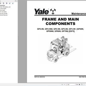 Yale Forklift GLP40N to GTP70N (E875) Service Manual 2025 (1)