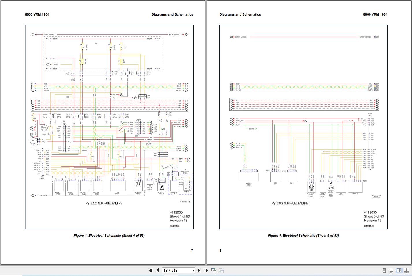 Yale Forklift GP60VX to GP80SVX (G878) Service Manual 2024 (4)