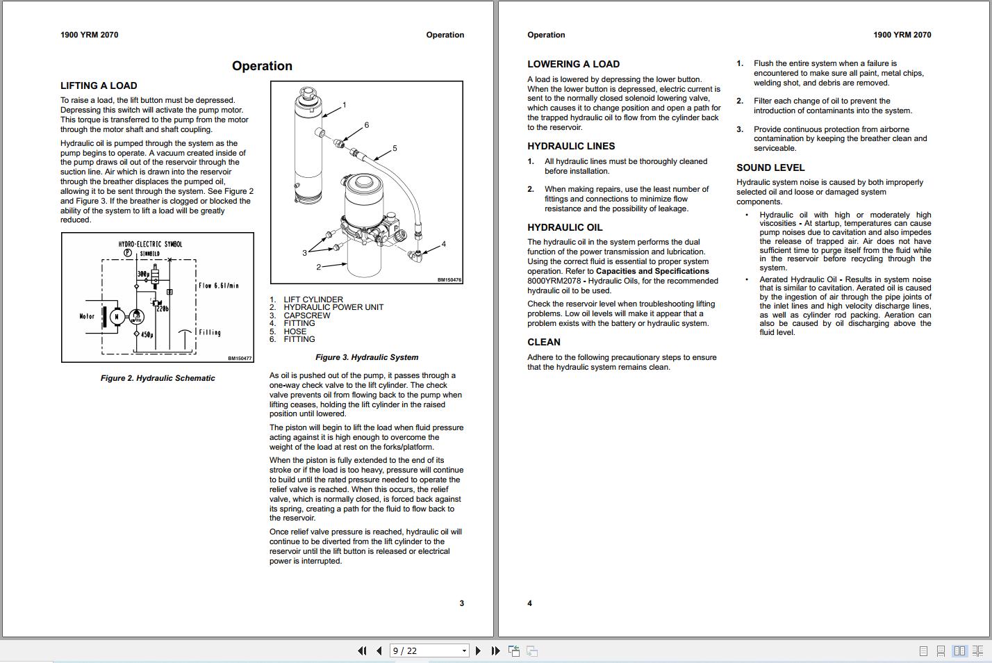 Yale Forklift MPB45VH (B245) Service Manual 2025 (3)