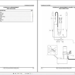 Yale Forklift Ms12S Ms15S (B855) Parts Manual (2)