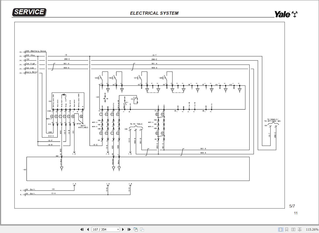 Yale MO10L MO20 MO20P MO20X MO25 MO50T MO70T (E857) Service Manual 2025 (2)